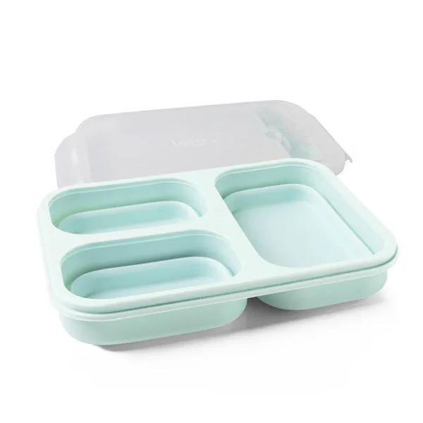 Krumbs Kitchen Collapsible Silicone Meal Prep Container