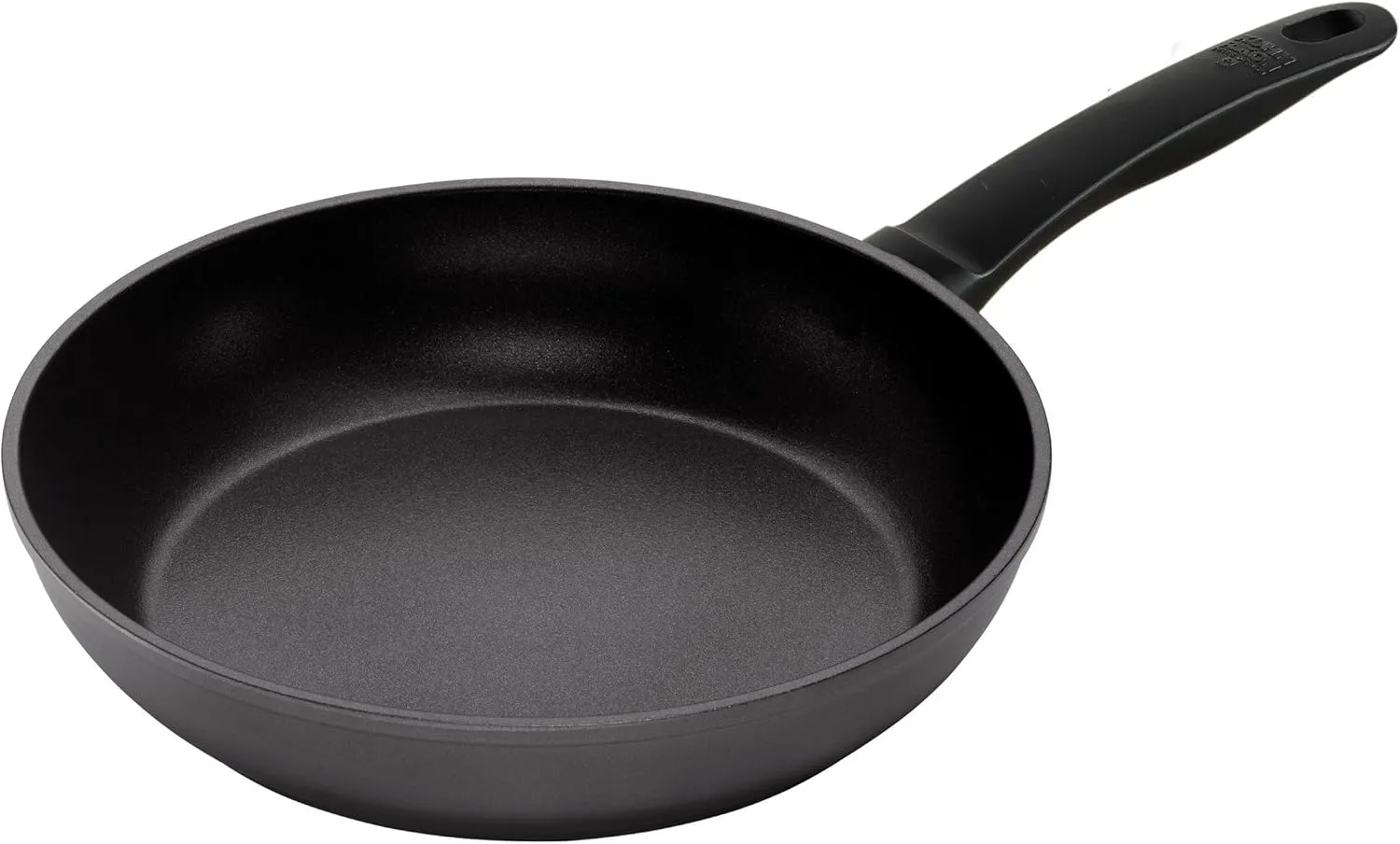 Kuhn Rikon Easy Induction Non Stick Aluminium Frying Pan with Bakelite Handle 24cm. Nonstick Frying Pan Induction Safe Pan. Oven Safe and Dishwasher Safe. Lifetime Kuhn Rikon Cookware Guarantee. Black