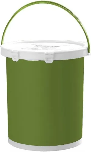 LEIYAN Portable Folding Bucket Collapsible Bucket Camping Water Storage Container,Multifunctional Foldable Water Container for Camping/Hiking/Traveling/Fishing/Car Washing/Gardening