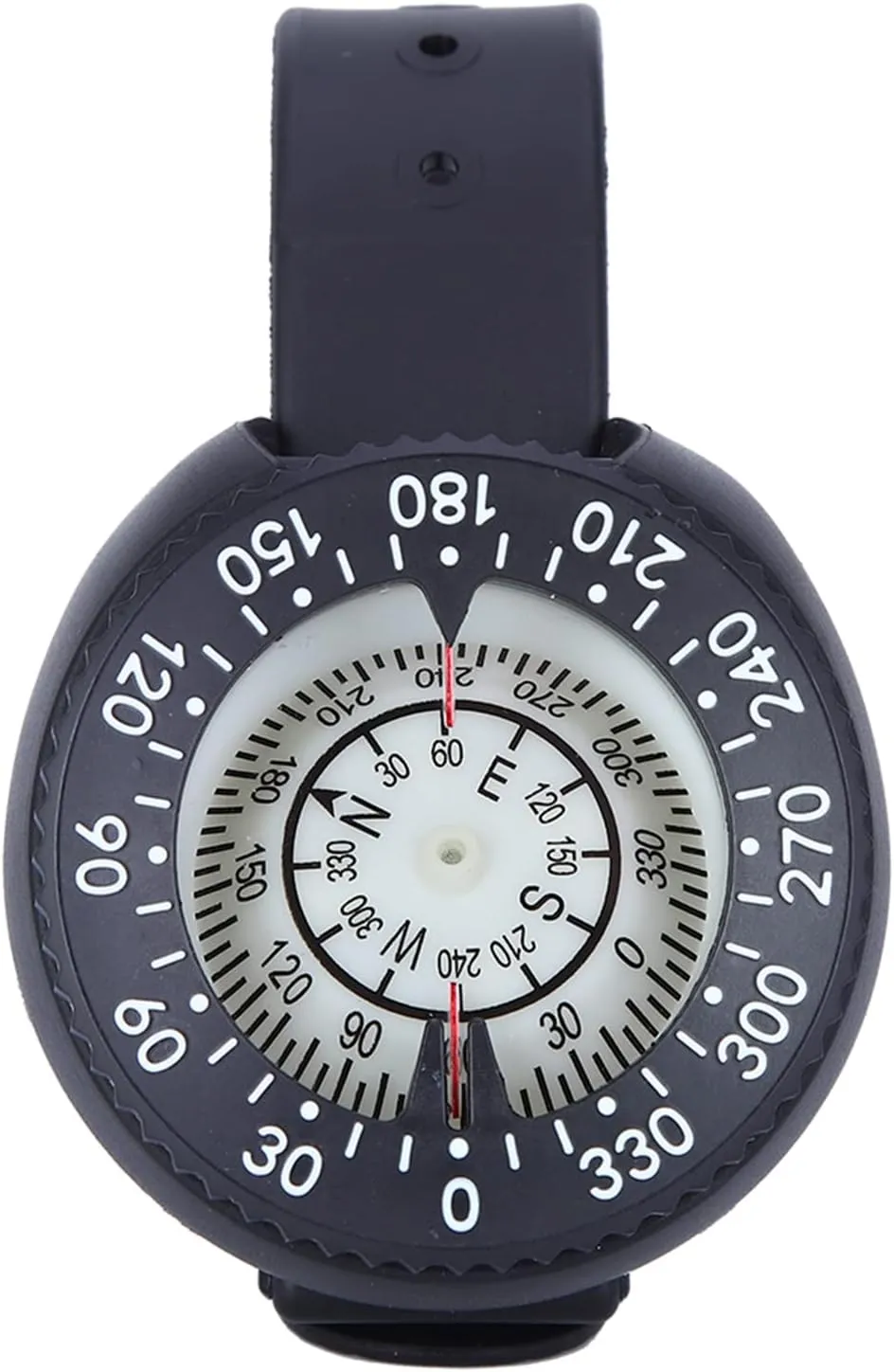 Lightweight Compass Tool Accessory, Compass for Outdoor Hiking, Camping, with Lightweight Wristwatch Design, ABS and Glass Material