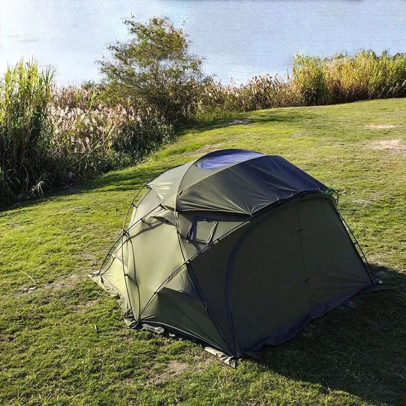 Lightweight Dome Camping Tent, Wind and Rain Shelter for 3-4 People