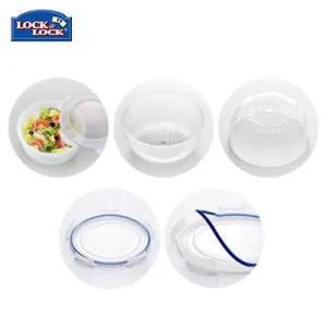 Lock & Lock Classic Salad Bowl with Tray 4.0L
