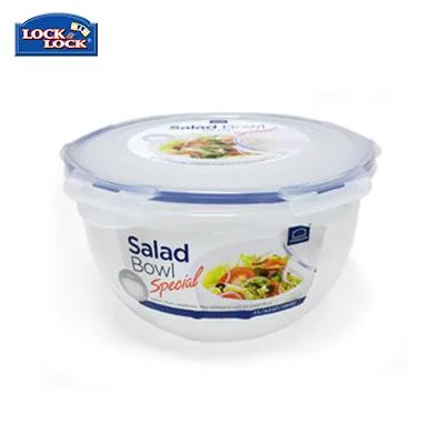 Lock & Lock Classic Salad Bowl with Tray 4.0L