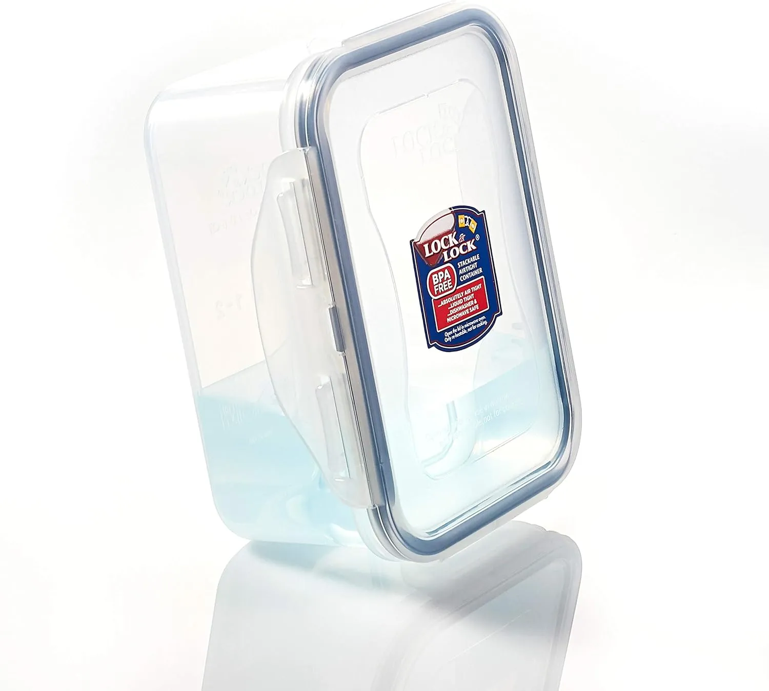 LOCK & LOCK Easy Essentials Food Storage Container Set, 4-Piece -Clear