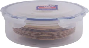 Lock & Lock Round Storage Container - Clear, 2.5 L