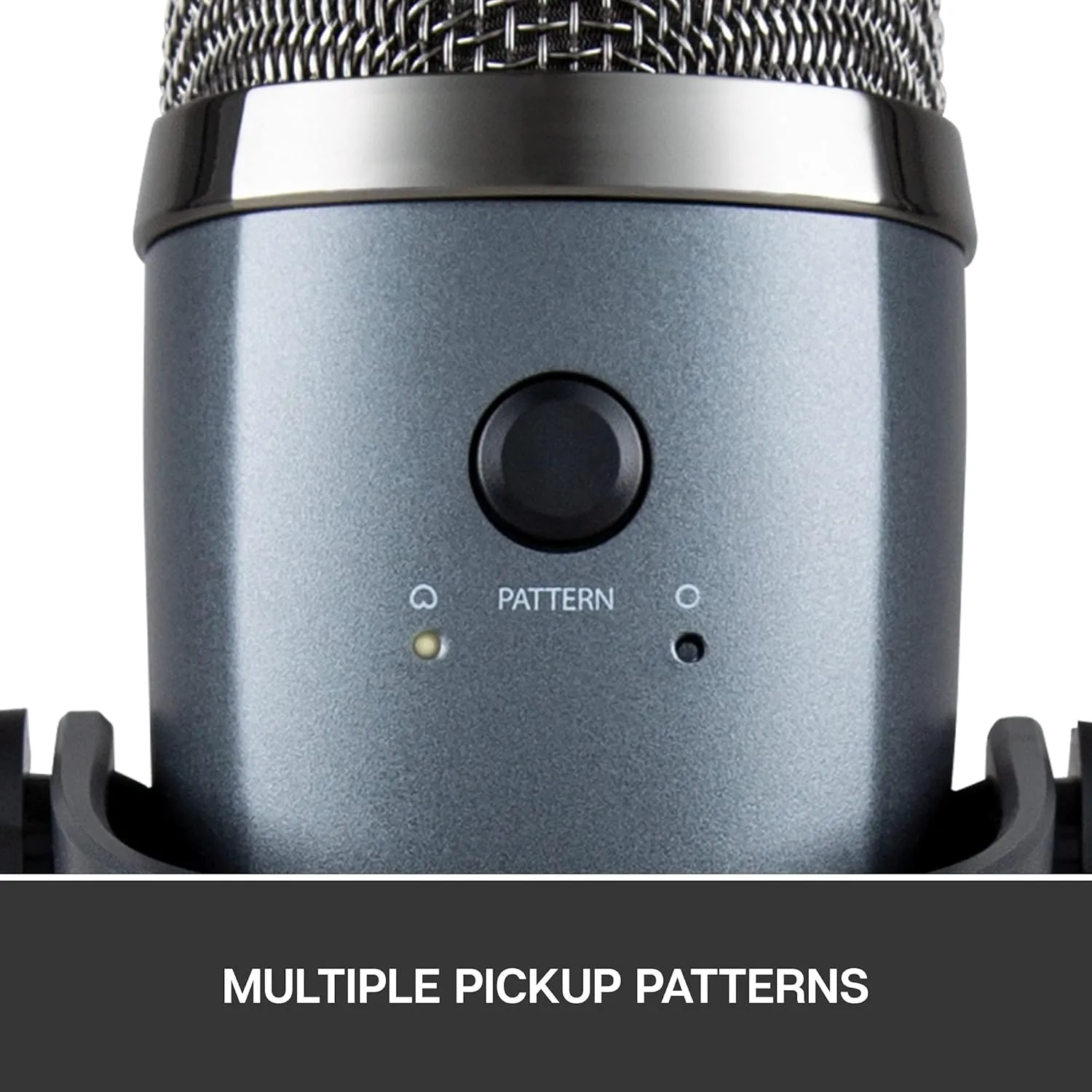 Logitech for Creators Blue Yeti Nano USB Microphone for Gaming, Streaming, Podcasting,Twitch, YouTube, Discord, Recording for PC and Mac, Plug & Play - Shadow Grey