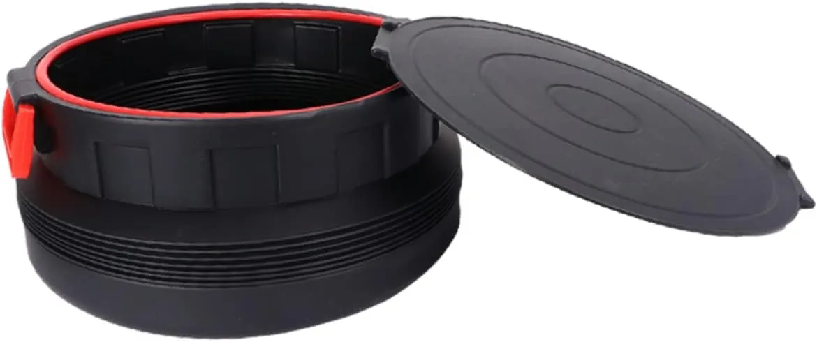 MAGICLULU 1Pc Collapsible Fishing Bucket Multi Use Water Pail for Clutter Storage Portable and Leak Design for Outdoor Camping Garden and Home Organization