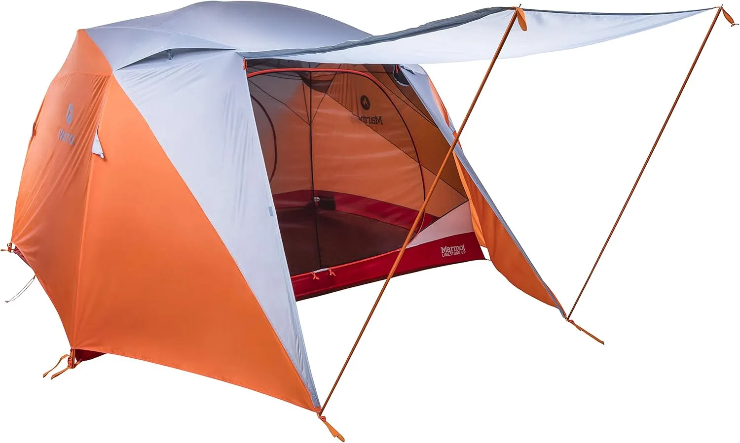 Marmot Limestone 4P/6P, Lightweight 4/6 Person Tent, 4/6 Man Trekking Tent, Camping Tent, Absolutely Waterproof