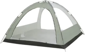 Mesh Screen Room Large 2 Openings Netting Curtains Easy to Install for Camping, Bedding and Patio Mosquito Net Tent Mesh for Camping,Traveling Open View All Around