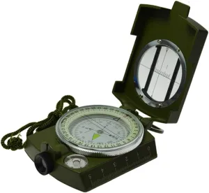 Metal Waterproof Camping Compass - Fluorescent Pointer