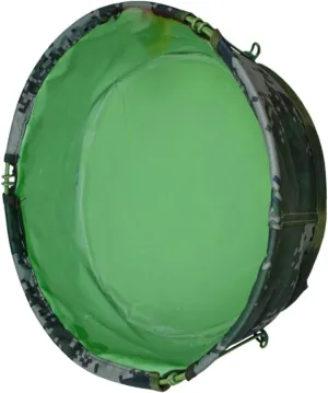 Milisten Multifunctional Water Container Camouflage Outdoor Wash Basin Collapsible Camping Sink Portable Basin Random