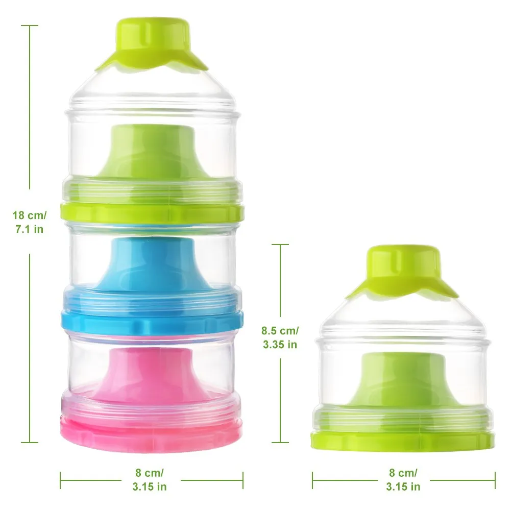 Milk Powder Container BPA Free 110ML Layer