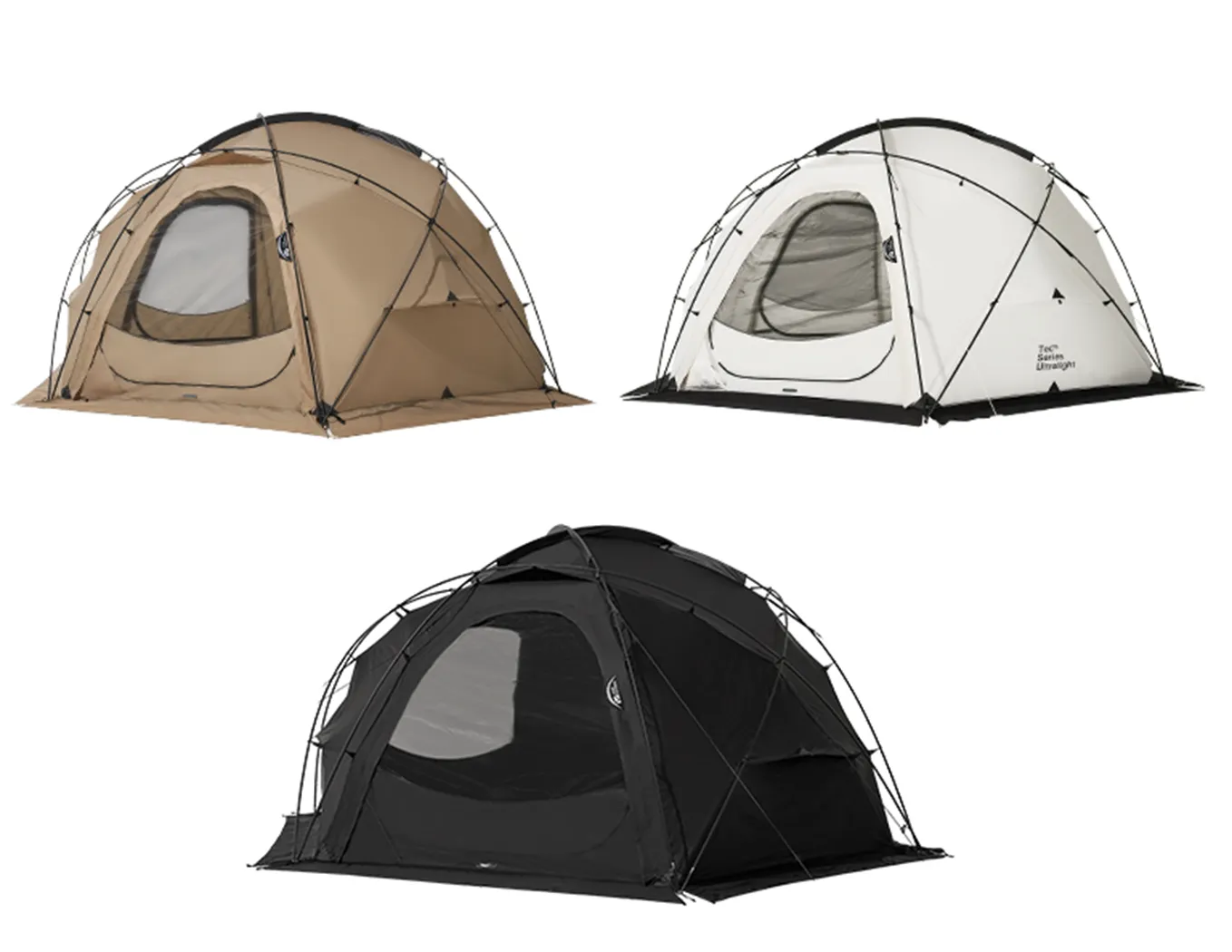 Mobi Garden Commander 185 3- 4 person - Khaki