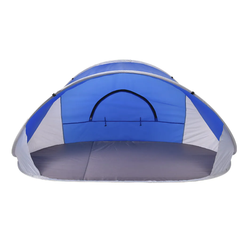 Mountview Pop Up Tent Camping Beach Blue