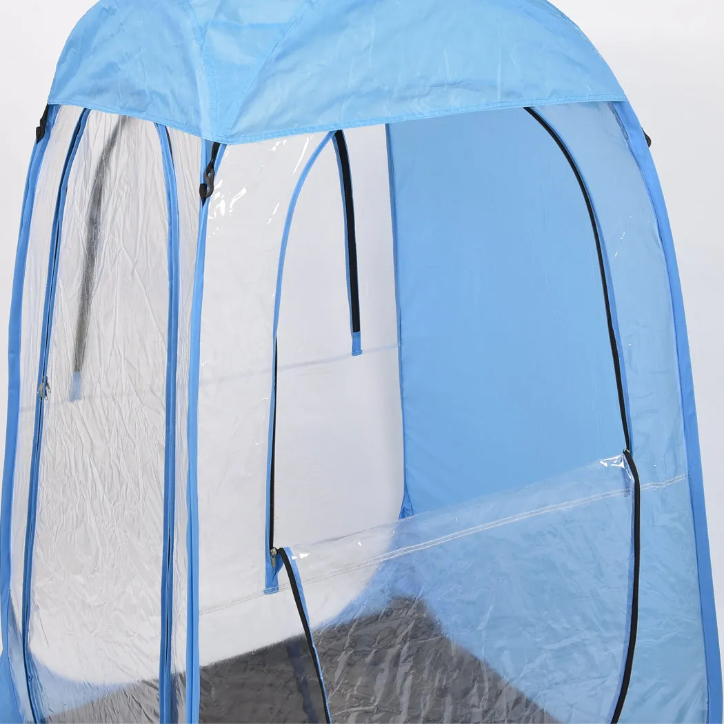 Mountview Pop Up Tent Camping Weather Blue