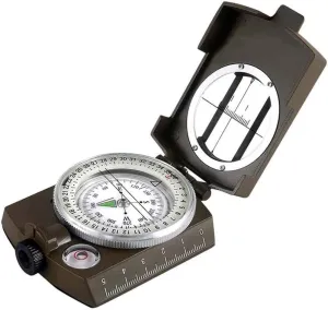 Multifunctional Compass Outdoor Car Waterproof Geological Compass High Precision Camping Luminous,Best Survival Gifts