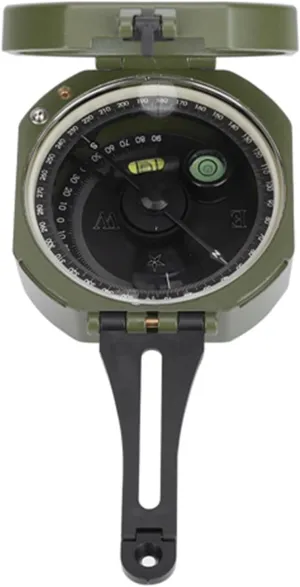Multifunctional Geological Compass, with High Accuracy and Luminous Display, and Shockproof for Outdoor Adventure, Orienteering,Waterproof Compass
