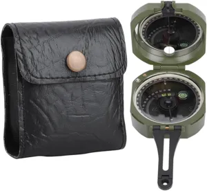 Multifunctional Geological Compass with Luminous Effect, Shockproof and Compass for Outdoor Adventure, for Geological Survey, Orienteering