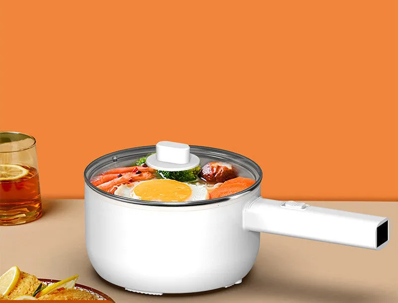 Multifunctional Small Electric Cookware Hot Pot Long Handle