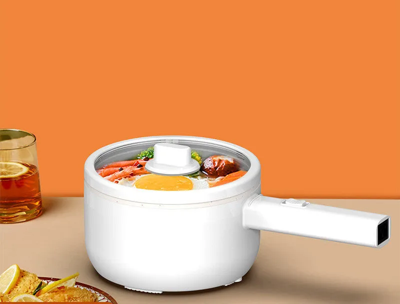 Multifunctional Small Electric Cookware Hot Pot Long Handle