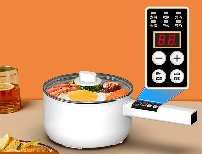 Multifunctional Small Electric Cookware Hot Pot Long Handle
