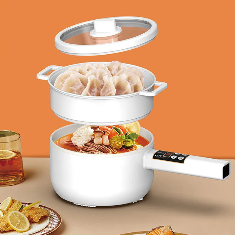 Multifunctional Small Electric Cookware Hot Pot Long Handle