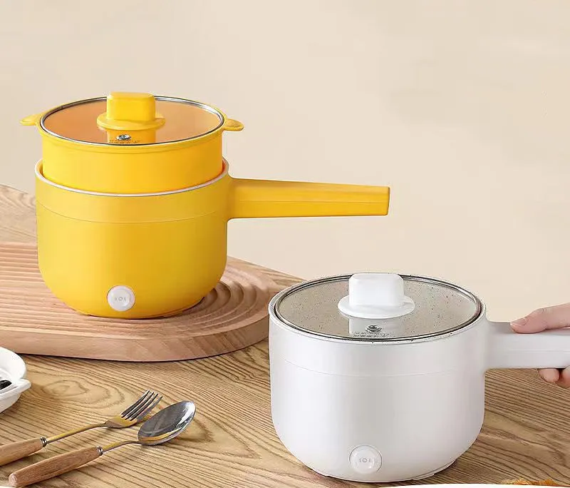 Multifunctional Small Electric Cookware Hot Pot Long Handle