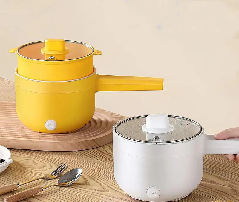 Multifunctional Small Electric Cookware Hot Pot Long Handle