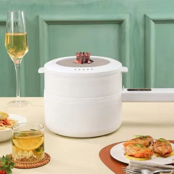 Multifunctional Small Electric Cookware Hot Pot Long Handle