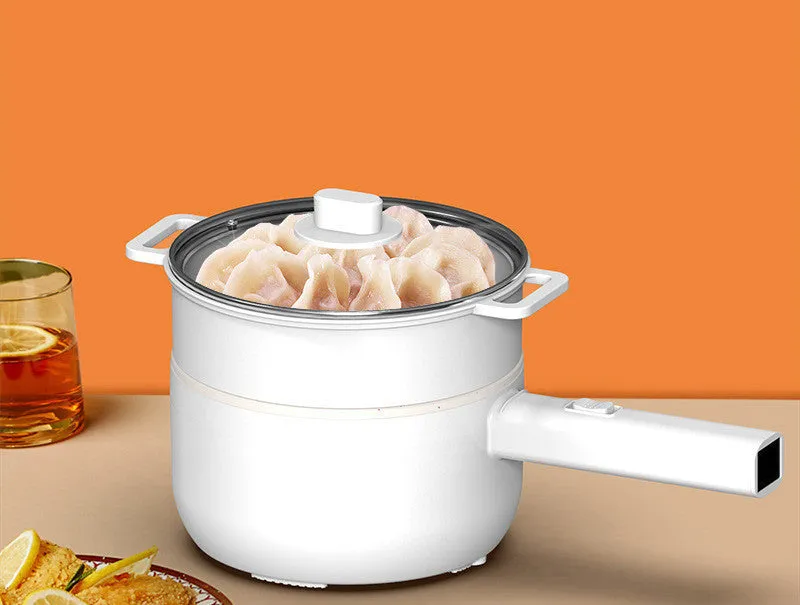 Multifunctional Small Electric Cookware Hot Pot Long Handle