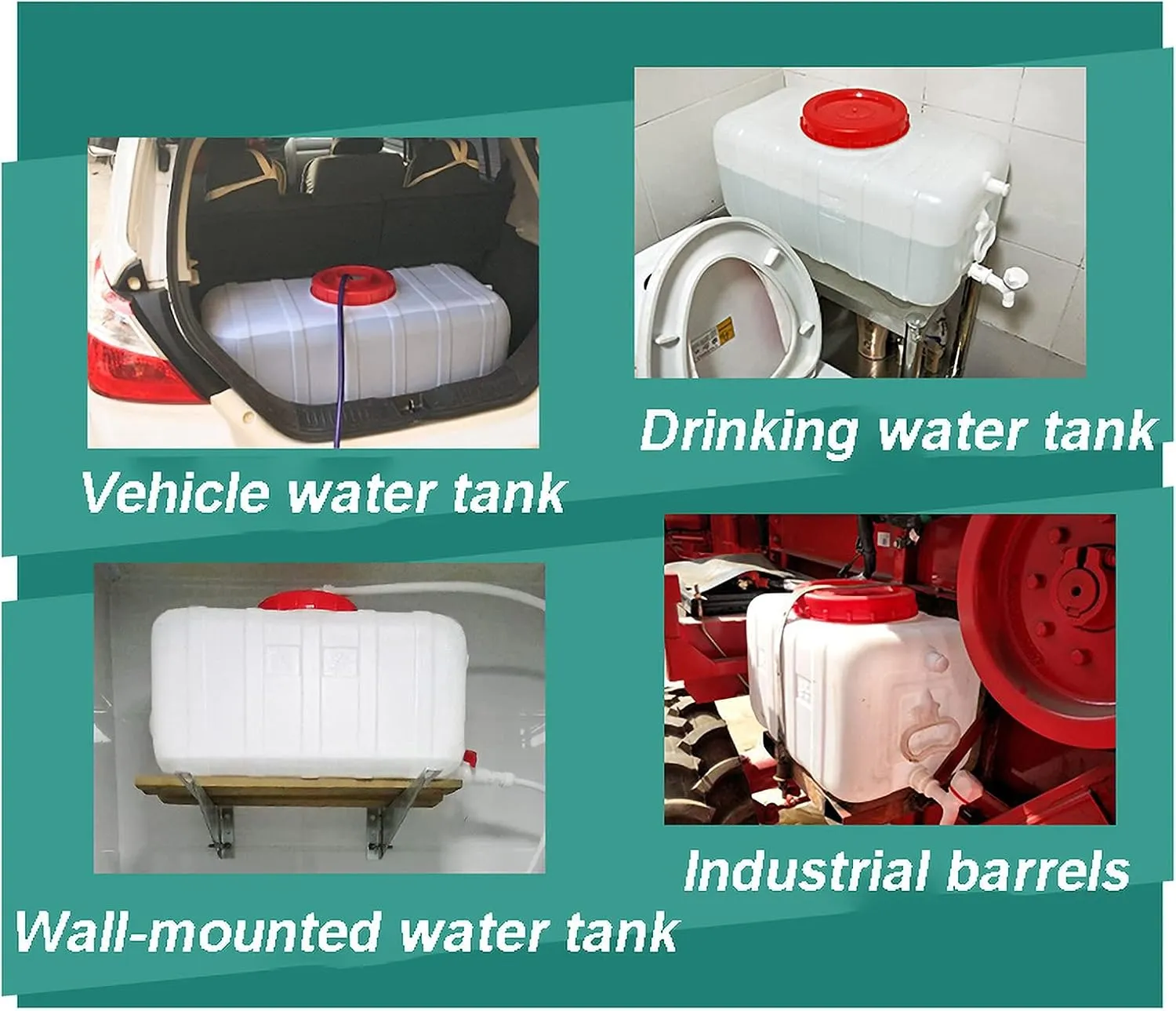 NAKAN Large Water Container with Faucet, Multifunctional Water Tank, Suitable for Camping and Hiking Water Storage Tanks(Color:75L)