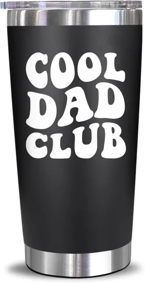 NewEleven Fathers Day Gift For Dad From Daughter Son Kids - Gift For Dad, Father, Step Father - Funny Birthday Gifts For Father - 20 Oz Tumbler
