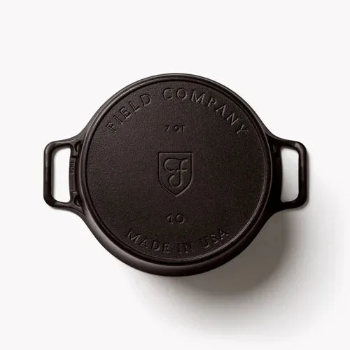 No.10 Cast Iron Dutch Oven Field Company