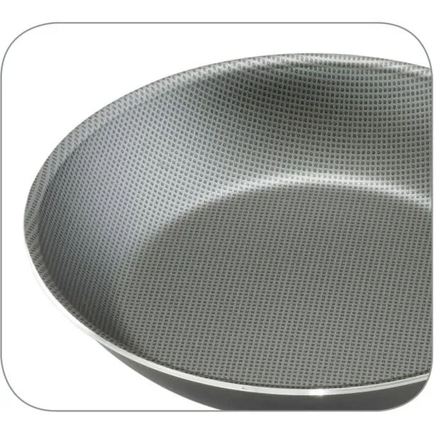 Non Stick Cookware Set 18 Pieces Steel Gray