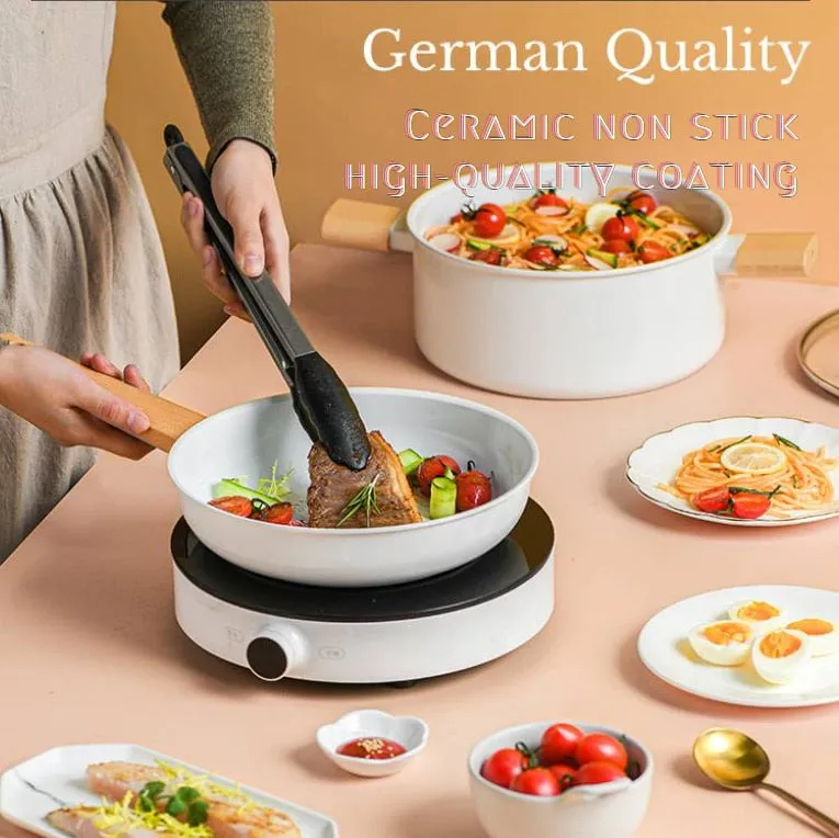 Non-Toxic Ceramic Cookware Set
