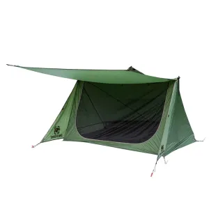 OneTigris Backwoods Bungalow Ultralight Bushcraft 1-2 person Shelter - OD Green