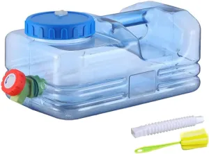 Orgonite Portable Camping Water Tank with Faucet - BPA Free Emergency Water Storage for Outdoor Camping Hiking