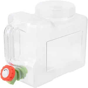 Orgonite Water Storage Containers, Camping Water Container, Portable Water Tank with Faucet Camping Bucket with Tap Water Jug with Spigot BPA Free Emergency Water Storage