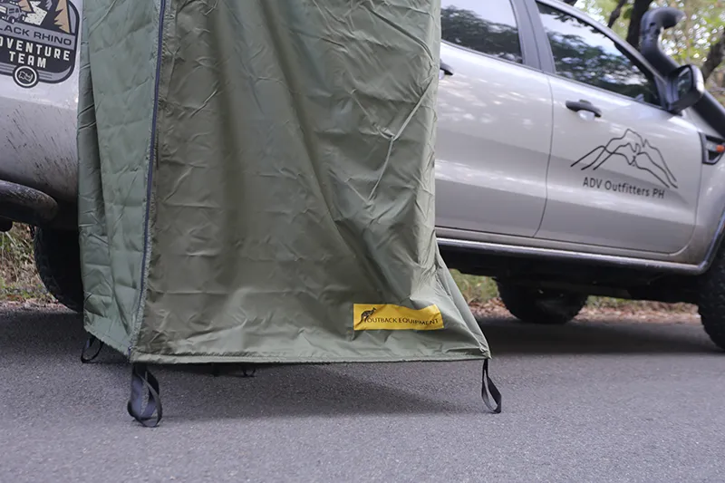 Outback Equipment Car Shower Tent Awning