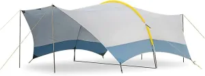 Outdoor Camping Car Side Canopy Sunscreen Rainproof Windproof Tent Tarpaulin, Waterproof Camping Tent Shelter for Privacy & Sun Protection
