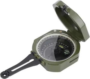 Outdoor Camping Compass Metal Waterproof Sighting Compass with Storage Bag Professional Geological Compass for Hiking Camping Outdoor Activities