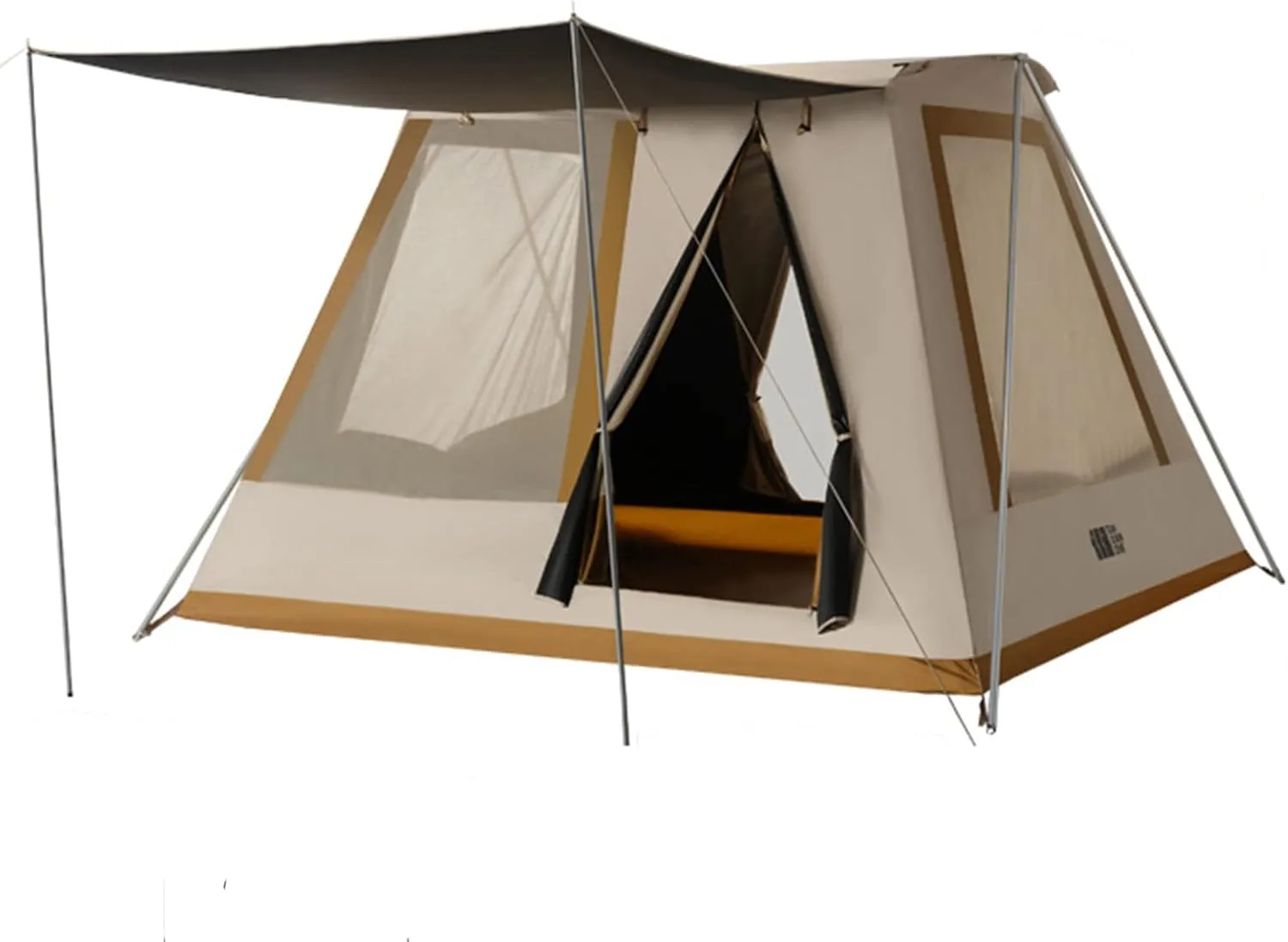 Outdoor Camping Tent,Cabin Tent,Family Camping Tent 4 Season Outdoor Camping & Hunting Tent for Large Groups Families & Outfitters (C) Double The Comfort ()