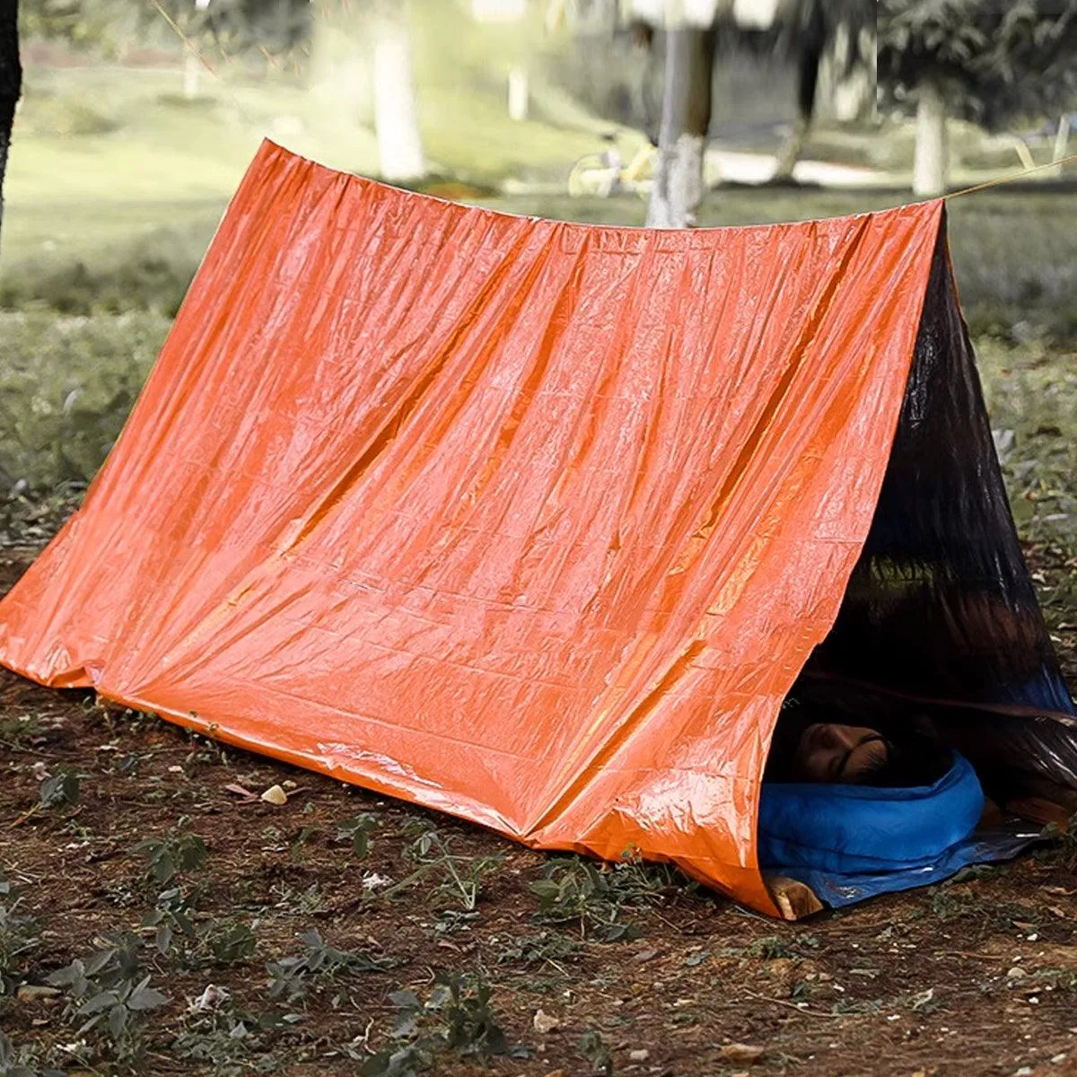 Outdoor Emergency First Aid Tent Survival Shelter Waterproof Camping Gear