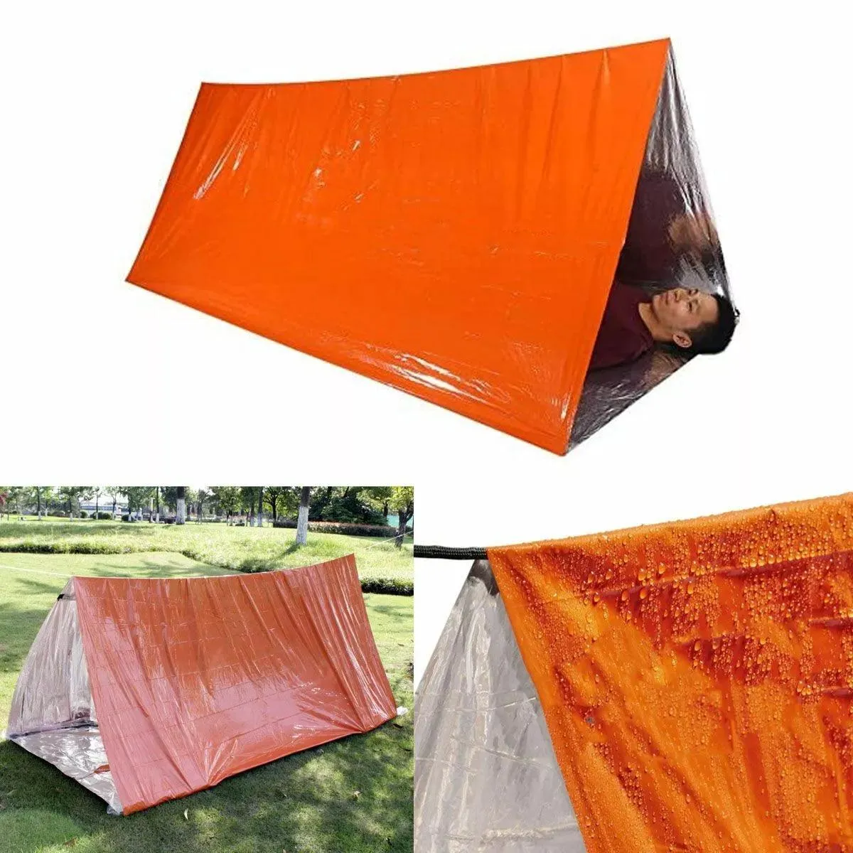 Outdoor Emergency First Aid Tent Survival Shelter Waterproof Camping Gear