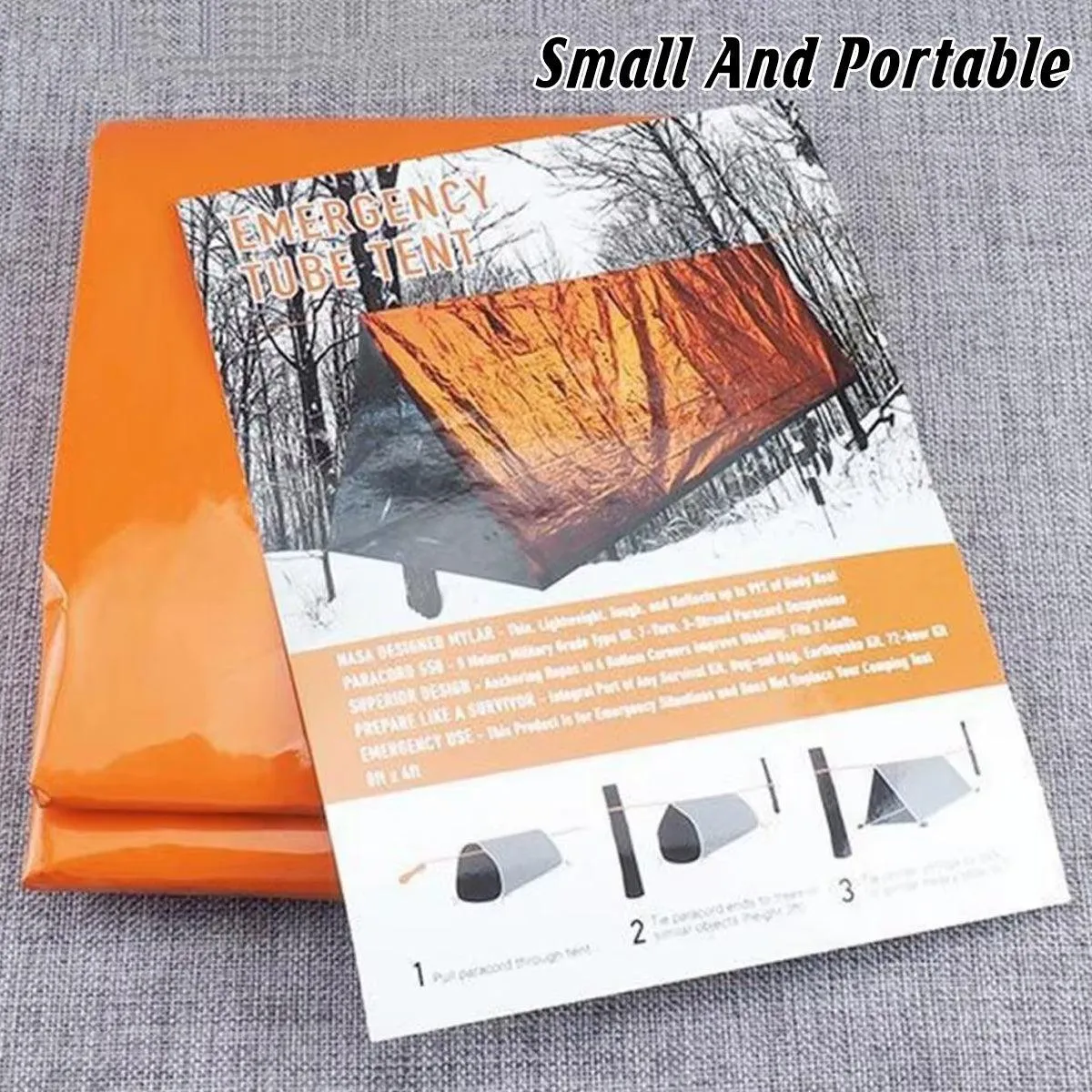 Outdoor Emergency First Aid Tent Survival Shelter Waterproof Camping Gear