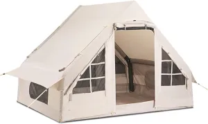 Outdoor Inflatable Tent, Automatic Free-to-Build Quick-Open Tent, Super Rainproof and Thick Oxford Cloth Picnic Tent, Breathable ()