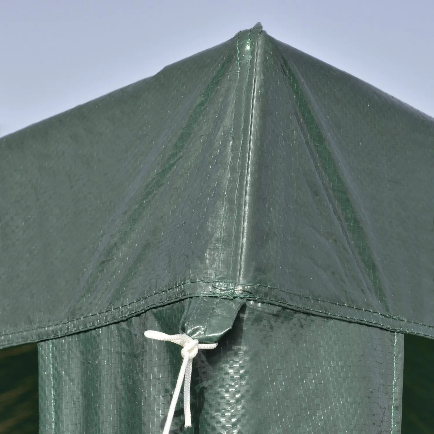 Outsunny 10x10ft Party Tent Portable Gazebo, Folding Garden Canopy Event Shelter Outdoor Sunshade Gr|Outsunny Tente De Fete, Abri D'evenement Portable Auvent De Gazebo, Vert