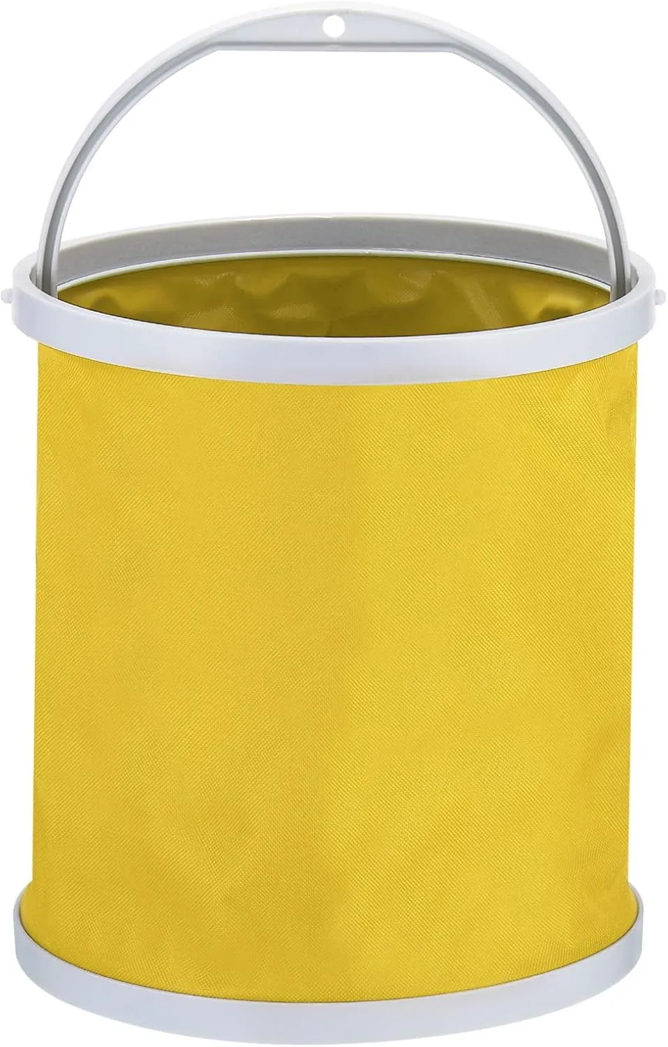 PATIKIL Collapsible Fishing Bucket, Folding Bucket Portable Foldable Water Container with Handle for Outdoor Travelling
