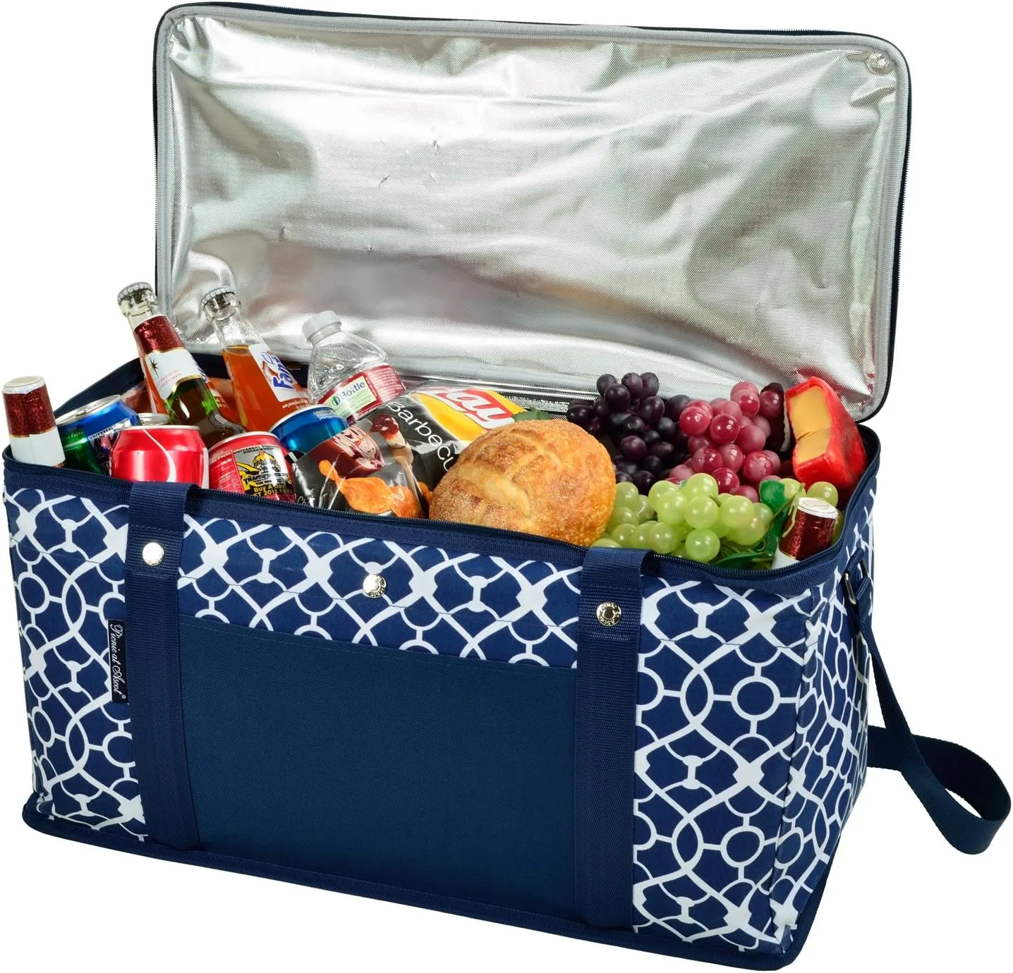Picnic at Ascot Personalized Monogrammed 64 Can Capacity Semi Rigid Collapsible Leakproof Cooler- Designed & Quality Approved in The US