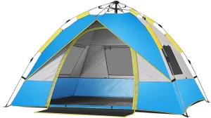 Pop Up Beach Tent Sun Shelter Portable Lightweight Instant Tent Pop Up Tent for 2 to 3 Person Automatic Opening Hydraulic Tent for Family Trip, Hiking, Picnic And Party